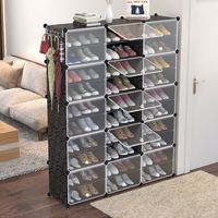 Armoire portable en plastique PP, organisateur de rangement magique, meuble de maison DIY – Vente directe usine