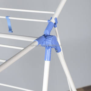 בגדי פרפר ברזל מתקפל ייבוש מתלה gullwing שטח-חיסכון במייבש פנימי - Product Image 5