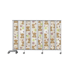 Bệnh Viện MK-N03 Điện Thoại Di Động Màn Hình Riêng Tư Y Tế Floding <span class=keywords><strong>Ward</strong></span> Màn Hình Nội Thất Với Dễ Dàng Để Làm Sạch Chống Bụi - Product Image 3