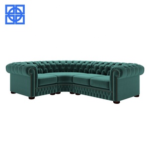 Đồ Nội Thất Phòng Khách Ghế Sofa Góc Chesterfield Cổ - Product Image 3