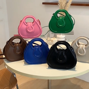 Diophy 2023 Nouveau <span class=keywords><strong>sac</strong></span> à <span class=keywords><strong>main</strong></span> rond à poignée courte, mini <span class=keywords><strong>sac</strong></span> à <span class=keywords><strong>main</strong></span> <span class=keywords><strong>pour</strong></span> femmes, petit <span class=keywords><strong>sac</strong></span> à <span class=keywords><strong>main</strong></span> en cuir PU, sacs de luxe <span class=keywords><strong>pour</strong></span> femmes - Product Image 1