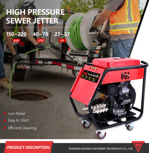 Nettoyeur haute pression industriel Kuhong de haute qualité et au meilleur <span class=keywords><strong>prix</strong></span> 4350psi 5075psi 7500psi 10150psi ultra haute pression - Product Image 6