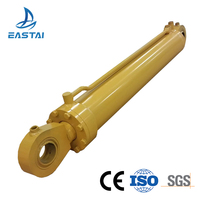 Cylindre hydraulique personnalisé pour système de groupe hydraulique, cylindre à piston à double effet pour machine à fendre le bois