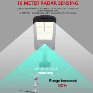 Lámpara Solar COB para Exteriores, Jardín/Calle, con Sensor de Movimiento, Impermeable, con 3 Modos de Iluminación, Venta al Por Mayor - Product Image 2