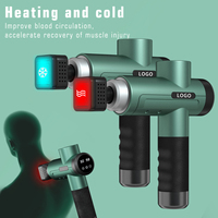 Pistola de Masaje Muscular con Vibración Profunda, Calor y Frío, para Alivio del Dolor Corporal, Suministro de Fábrica