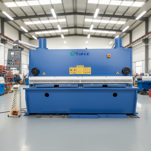 QC11Y 16X3200 Hydraulique Automatique Tôle De Fer Mécanique Électrique Cisaille Machine CE Certification Gear Motor PLC - Product Image 1