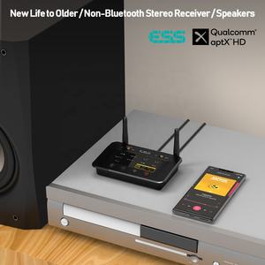 Émetteur-récepteur <span class=keywords><strong>audio</strong></span> sans fil <span class=keywords><strong>HiFi</strong></span> 1Mii DAC avec AptX-LL/HD 3 en 1 Mode TX+RX+Bypass Adaptateur <span class=keywords><strong>audio</strong></span> <span class=keywords><strong>Bluetooth</strong></span> pour TV - Product Image 2