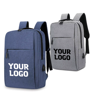 Sac à dos pour ordinateur portable personnalisé de haute qualité, avec compartiment USB, pour événements professionnels, cadeau promotionnel, sac à dos de <span class=keywords><strong>voyage</strong></span> pour hommes avec logo - Product Image 1
