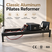 Machine de Pilates Reformer Classique Premium Professionnelle Réglable en Aluminium pour Studio et Bien-être