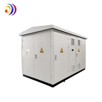 Transformador Compacto de 1600kVA 12kV/0.4kV, Tipo Seco y de Aceite, Bobinado de Cobre de Baja Pérdida