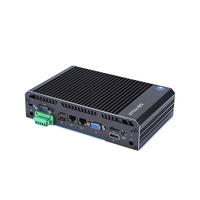 Ordinateur industriel In-tel Core I3 I5 I7 Triple écran PC embarqué avec GPIO RS232 RS485 Double LAN Mini PC sans ventilateur