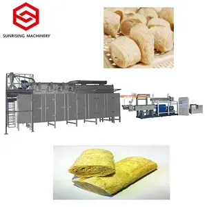 New Design full automatic popular soya protein meat chunks making machines