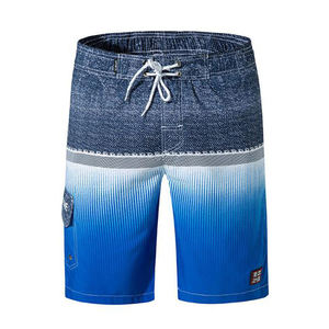Custom <strong>Men's</strong> Quick Dry Board Shorts Breathable Hawaii Beach <strong>Swimwear</strong> with Mesh Lining and Printed Pattern Bathing Suits - Product Image 1