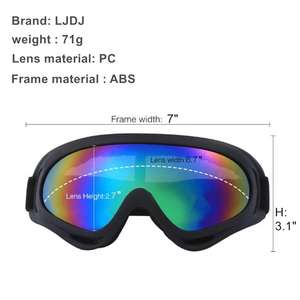 Gafas de Motocicleta de Alta Calidad Marca Mocell, Gafas de Motocross, Anti-UV, Ajustables, para Conducción Todoterreno, Protección - Product Image 5