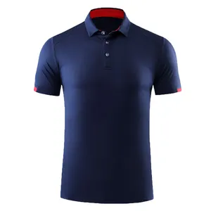 Casual Custom Quick Dry Sports Tops High-end Lapel Short Sleeve Blank Men Golf Polo T-shirt Shirts