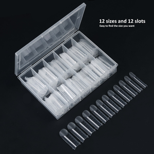 Misscheering 120PCS 10 Estilos Clear <span class=keywords><strong>Dual</strong></span> Forms Nail <span class=keywords><strong>System</strong></span> Cubierta completa Quick Building Gel Mold <span class=keywords><strong>Tips</strong></span> Nail Extension Molds - Product Image 5
