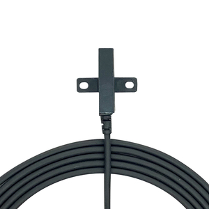 Sensor Fotoeléctrico de Tipo Ranura de 4 Cables y 2 m, Sensor Óptico NPN PNP, 5-24 V CC, Interruptor Fotoeléctrico Infrarrojo de Tipo Ranura - Product Image 5