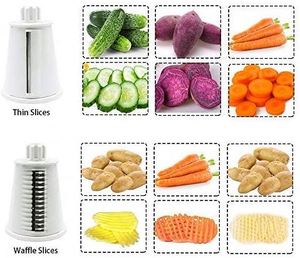 Cheese Grater with Handle Cheese Shredder <b>Vegetable</b> Grader Slicer Cutting <b>for</b> Kitchen Gift with Bonus Storage Box - Product Image 4