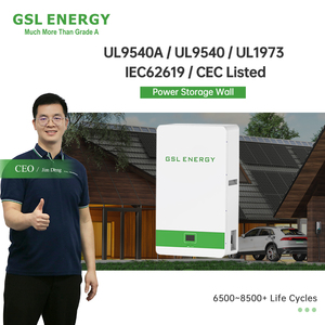 GSL 에너지 베스트셀러 테슬라 리튬 라이프포4 가정용 벽걸이형 IP54 보호 배터리 48V 200Ah <span class=keywords><strong>100Ah</strong></span> 10Kw 15Kw 5Kw 배터리 - Product Image 1