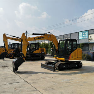 Liugong 9075รถขุดตีนตะขาบขนาดเล็ก7ตันเครื่องขุดขนาดเล็ก9075F CLG9075FG4บ้านเครื่องขุด EPA CE - Product Image 4