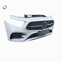 Parachoques delantero usado original para Mercedes Benz CLS serie W257 2020-2021, kit de carrocería de coche con rejilla de segunda mano