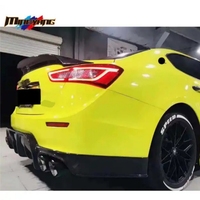 Difusor trasero de fibra de carbono GTS, alta calidad, para Maserati Ghibli 2014 +
