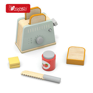 Ensemble de jeu en bois pour enfants 2026, service à thé de l'après-midi avec pot de <span class=keywords><strong>miel</strong></span> et accessoires à café, <span class=keywords><strong>jouet</strong></span> de <span class=keywords><strong>cuisine</strong></span> d'imitation pour tout-petits W10B581 - Product Image 4