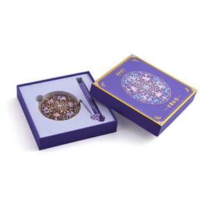 Customized Portable Round Shape Single Side Metal Hollow Out Pocket <b>Compact</b> <b>Mirror</b> with Tassel - Product Image 4