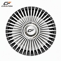 Jantes forgées CF 5x112 18 19 20 21 pouces compatibles avec Mercedes Benz Classe S W223 Classe E W214 Classe C W206 Jantes échelonnées forgées