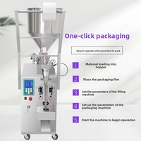 Machine de remplissage de liquides entièrement automatique avec conception anti-goutte et autonettoyante pour l'emballage d'huile de piment, de base pour fondue chinoise, de sauce soja et de vinaigre