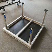 Support de toit en alliage d'aluminium certifié TUV, durable, pour les expositions et les événements - Construction en acier léger à forte charge