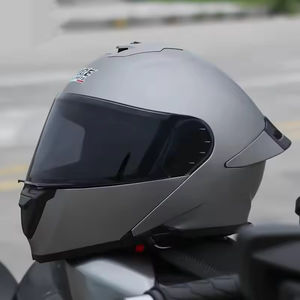 Más barato Unisex Adulto DOT Aprobado Full Face Casco <span class=keywords><strong>de</strong></span> motocicleta <span class=keywords><strong>de</strong></span> alta calidad personalizado ABS Cascos Vintage Street Quick Release - Product Image 1