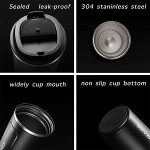 Custom Logo 380ml 510ml Eco-friendly Double Wall Stainless Steel Tumbler Vacuum Insulated Reusable Travel <b>Coffee</b> Mug - Product Image 3