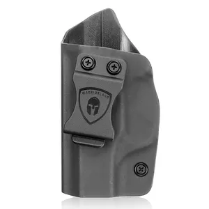 WARRIORLAND IWB Carry Holster Left hand Black Kydex Holster with Adjustable Retention