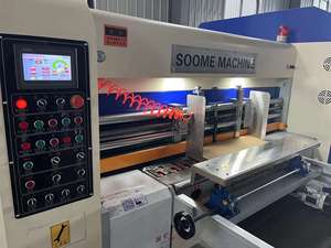 Giá tốt nhất tự động hộp sóng cho máy in flexo slotter kiêm Die-Cutter chì cạnh loại tông máy in Die-Cutter <span class=keywords><strong>Stacker</strong></span> - Product Image 3