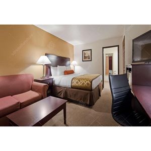 Conjunto de dormitorio de bangkok slaapkamers, muebles de dormitorio de tamaño king, moderno, Mejor Proyecto de Hotel Occidental - Product Image 3