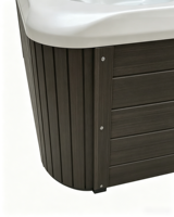 Baignoire de massage en acrylique grande capacité pour 7 personnes, centre de spa au design moderne