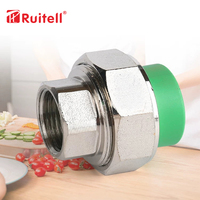 Raccord fileté femelle PPR, filetage interne, raccords de tuyauterie en plastique, flexibles, durables, certifiés CE, durée de vie de 50 ans, usage familial et municipal