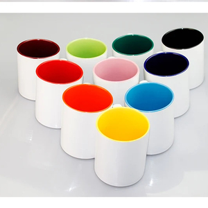 Tasses à café en céramique vierges pour sublimation de 11 oz, tasses personnalisées de 9 oz, tasses en argile personnalisées - Product Image 2