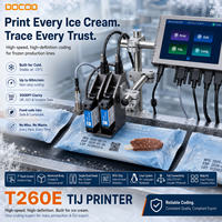 Sélections Tendances : Imprimante Jet d'Encre Industrielle Docod OEM/ODM T260E 25.4mm TIJ pour l'Impression de Dates de Péremption sur Sacs d'Œufs et le Codage de Codes-Barres