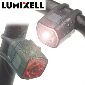 Mini feu arrière de vélo LED rechargeable USB-C - Portable, pour la conduite nocturne, étanche IPX4, ABS - Product Image 5