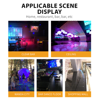 Éclairage de mariage LED piste de danse LED RGB piste de danse étoilée