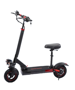 Scooter Plegable de Aluminio con Motor sin Escobillas de 36V/48V 800W, Batería de Litio, Frenos de Disco, Carga de 150 kg, Dos Ruedas, IPX5 J-01-EU, Diseño Plegable - Product Image 3
