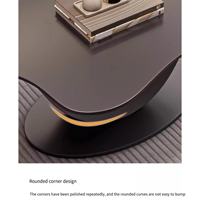Chine Usine Papillon Moderne Table Basse Salon Table Basse Fer Noir Ensemble Table Basse
