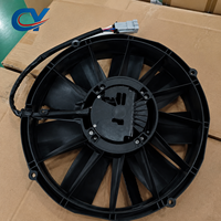 Moteur de ventilateur à condensateur sans balais (AC 305 mm) pour systèmes de climatisation de véhicules commerciaux.