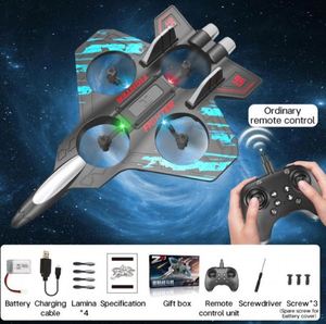 Avion RC en gros pour enfants et adultes débutants – Avion de jouet télécommandé LED avec fonction de vol stationnaire automatique – Jouet avion de chasse - Product Image 2