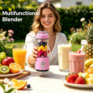 Meilleur choix B2B : Blender portable orange sans BPA en PCTG, rechargeable par USB Type-C, pour les activités de plein air - Product Image 2