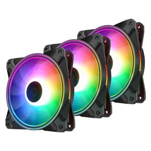 DeepCool CF120 PLUS V2 3 Pack 120mm ARGB Silent PWM PC <b>Cooling</b> <b>Fan</b> - Product Image 3