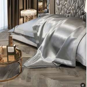 100% 桑蚕丝皮枕套22Momme超高级6A透气冷却真丝枕套，带隐藏拉链 - Product Image 1