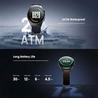 Montre intelligente Mibro Lite 3 avec écran TFT Bande en silicone Fonction de sommeil et de suivi d'activité